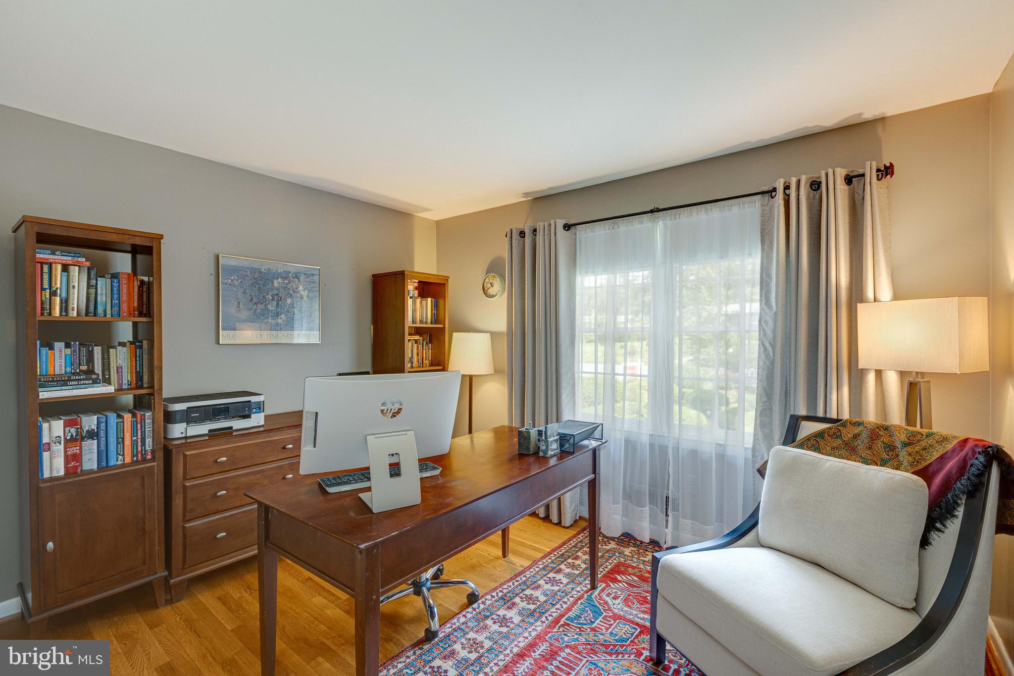 2408 Old Trace Lane Reston, VA 20191 - Photo 28 of 45 Third bedroom on main level used as office