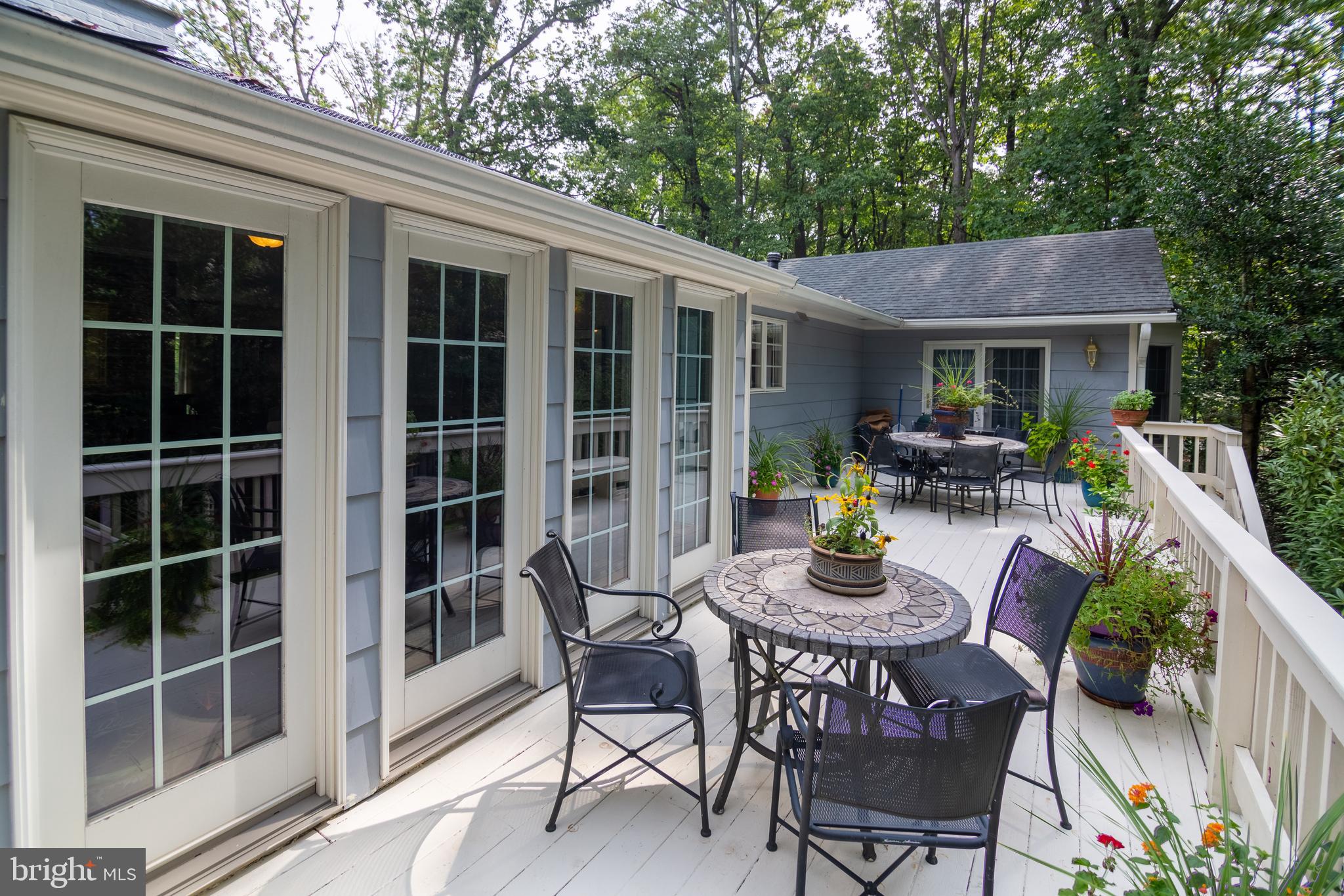 2408 Old Trace Lane Reston, VA 20191 - Photo 5 of 45 Expanded deck facing nature