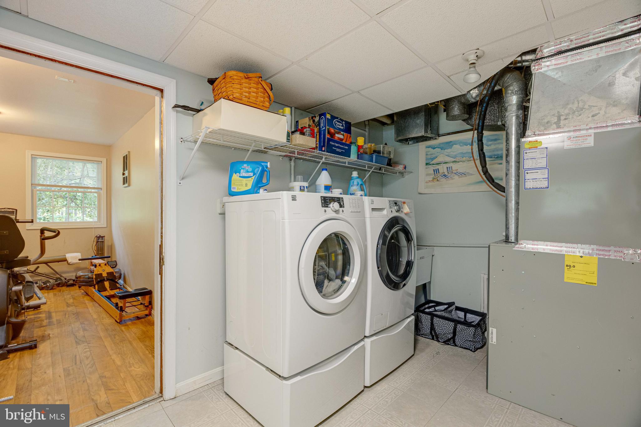 2408 Old Trace Lane Reston, VA 20191 - Photo 42 of 45 Laundry and exercise room on lower level