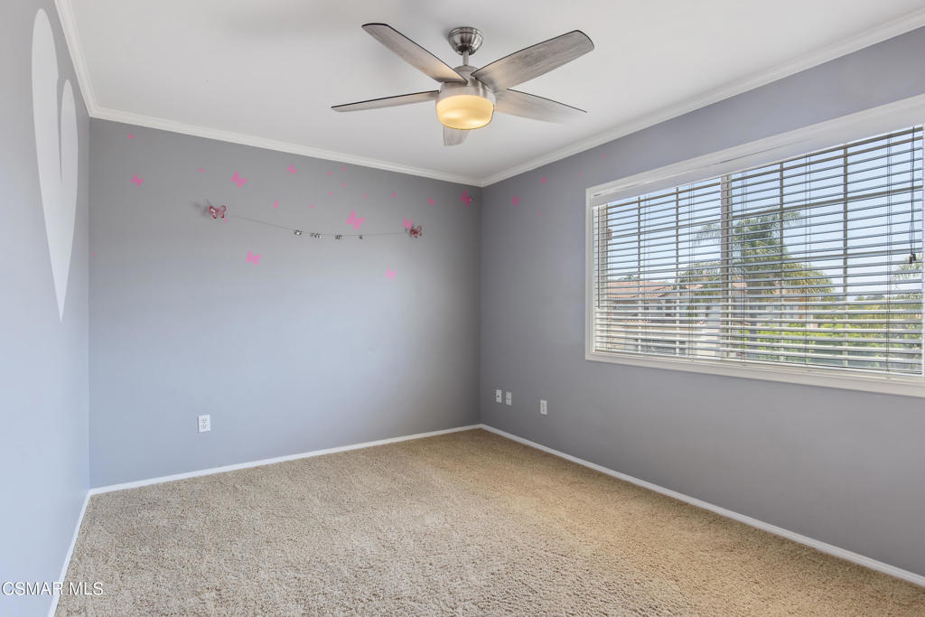 869 Aloe Lane Simi Valley, CA 93065 - Photo 21 of 31 a view of an empty room with a window