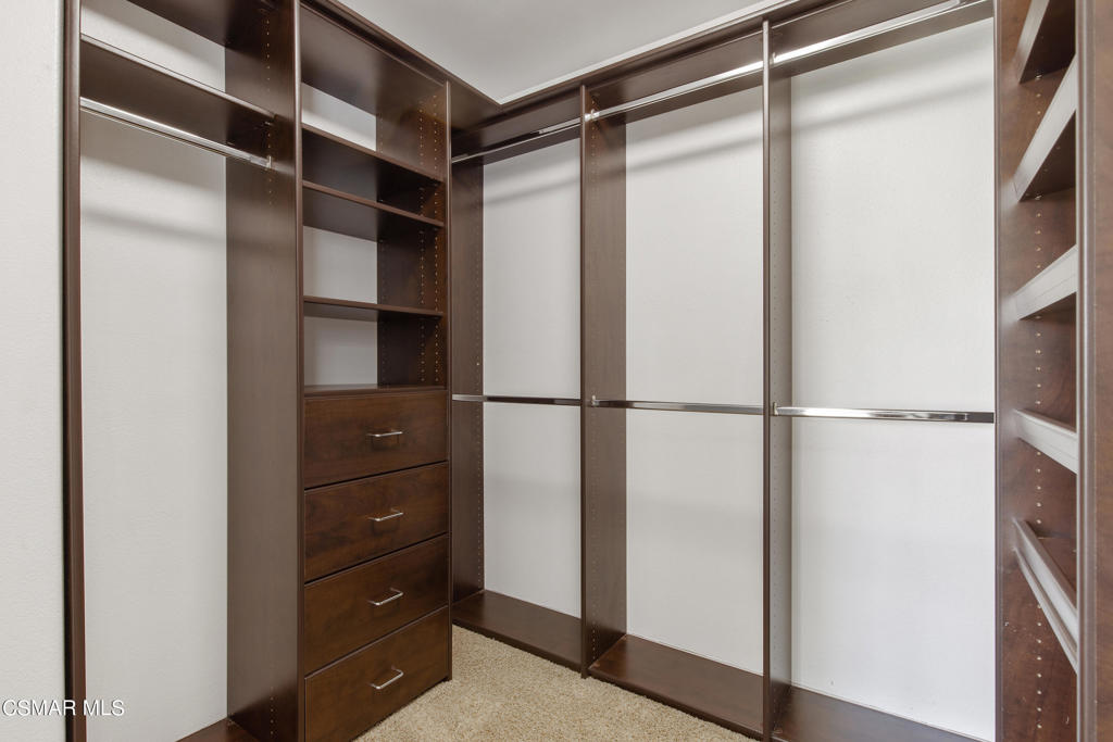 869 Aloe Lane Simi Valley, CA 93065 - Photo 25 of 31 a view of walk in closet with empty racks