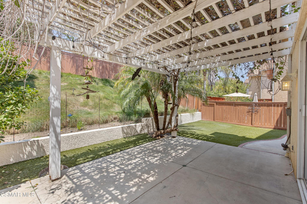 869 Aloe Lane Simi Valley, CA 93065 - Photo 27 of 31 a view of a backyard with garden