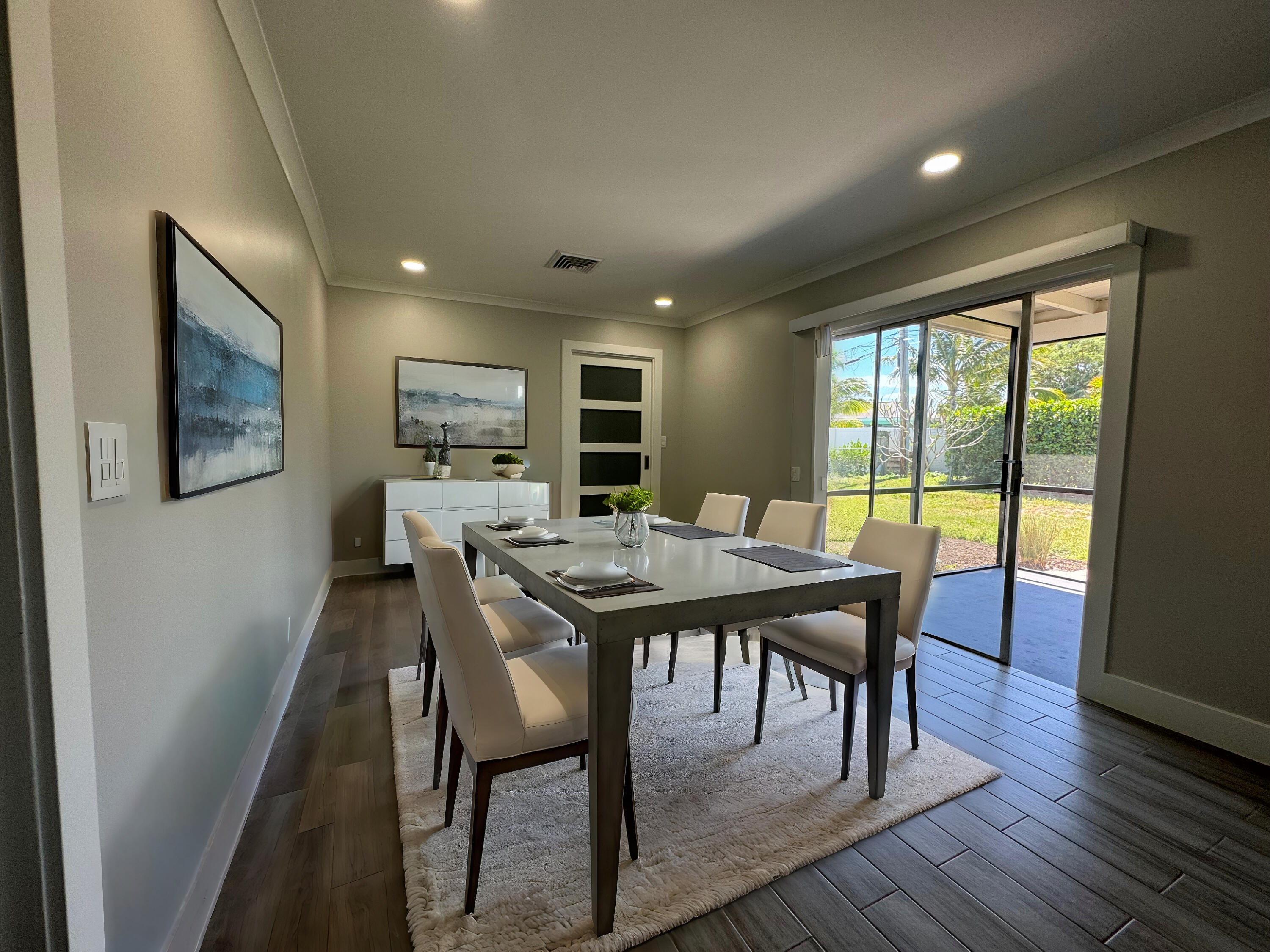 202 Windsor Road West Jupiter, FL 33469 - Photo 9 of 27 Dining Room Virtual Staging