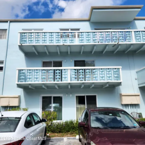 a front view of a building