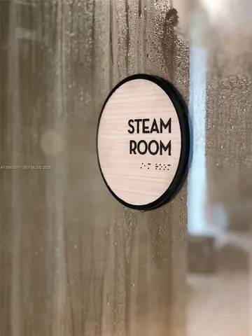 a view of a hallway with entryway