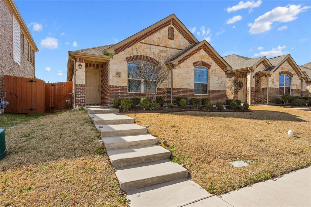 4011 Springfield Lane Crandall, TX 75114 - Photo 2 of 27 a front view of a house with a yard