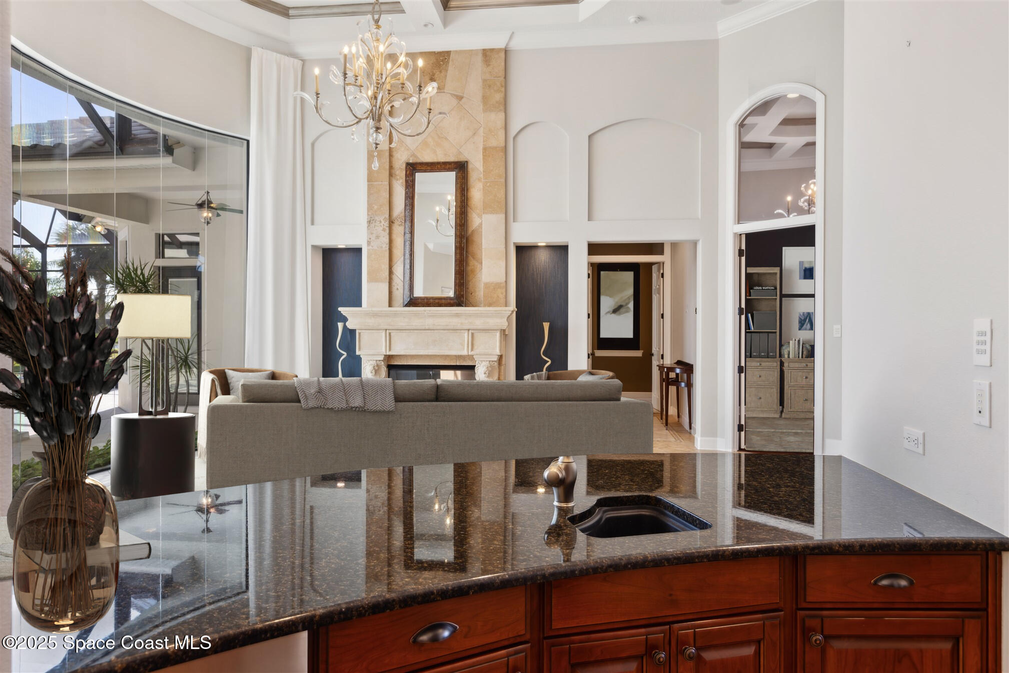 2902 BELLWIND Circle Rockledge, FL 32955 - Photo 27 of 79 Kitchen to Entry