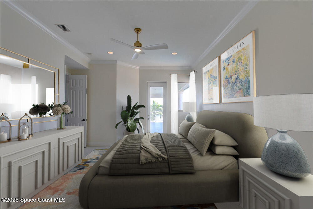 2902 BELLWIND Circle Rockledge, FL 32955 - Photo 57 of 79 Guest Bedroom