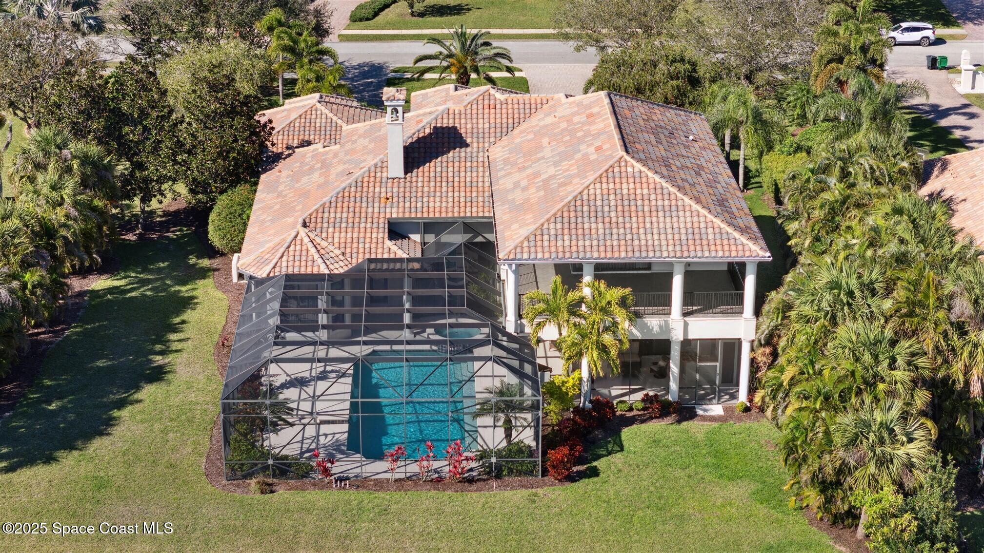 2902 BELLWIND Circle Rockledge, FL 32955 - Photo 67 of 79 Back Aerial C