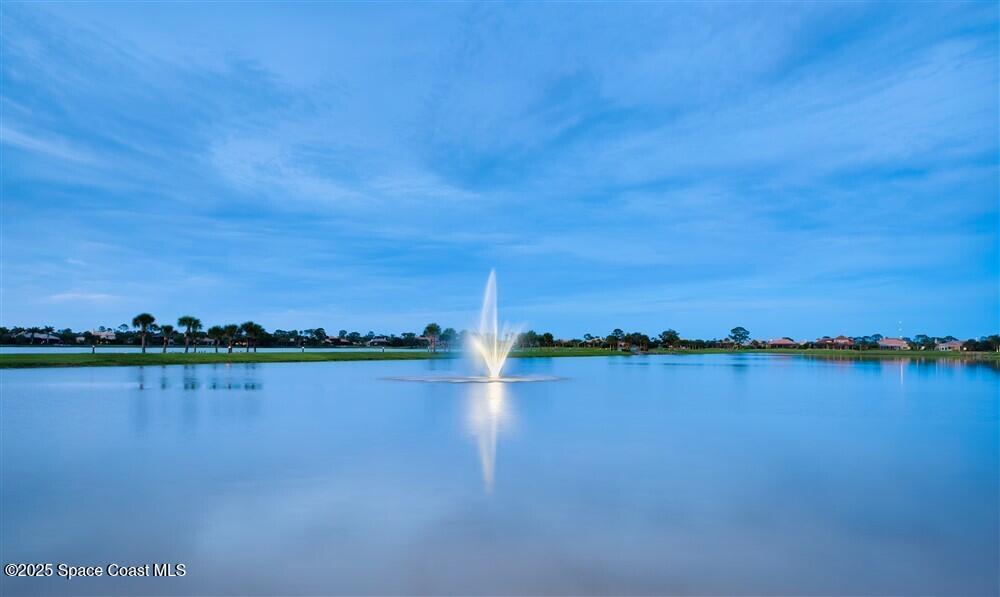 2902 BELLWIND Circle Rockledge, FL 32955 - Photo 75 of 79 Summer Lakes fountain twilight