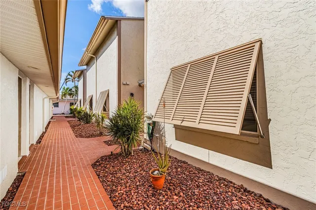 a view of a house with wooden floor