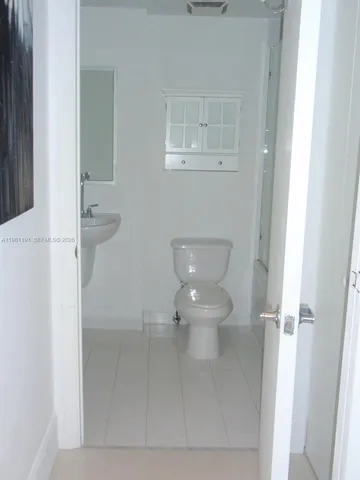a bathroom with a toilet