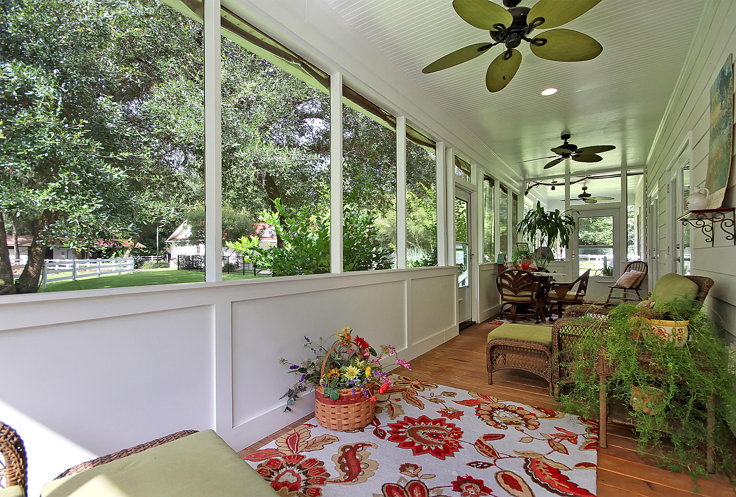5207 County Line Road Ravenel, SC 29470 - Photo 29 of 43 Screened-In-Porch