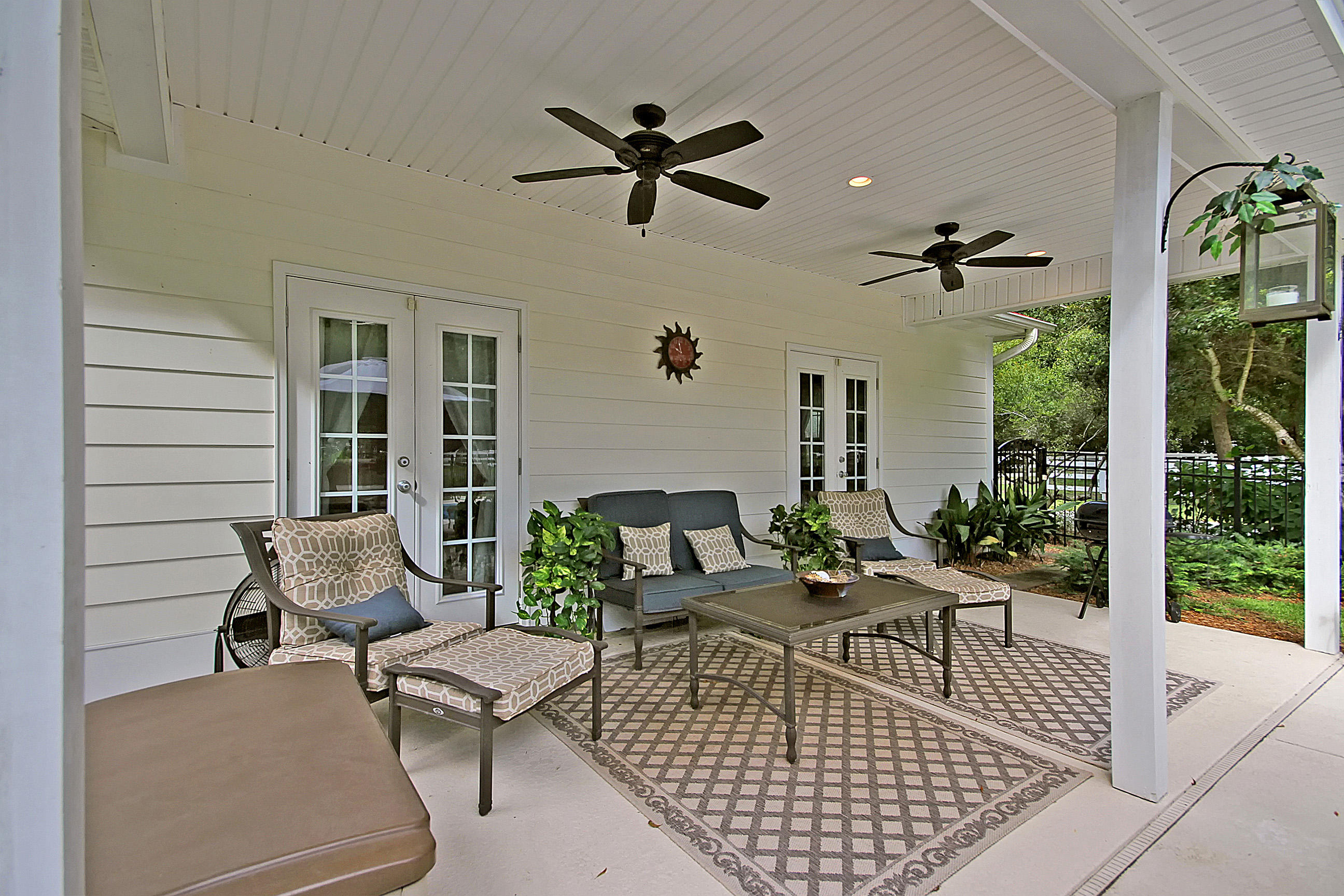 5207 County Line Road Ravenel, SC 29470 - Photo 30 of 43 Back of House, Porch