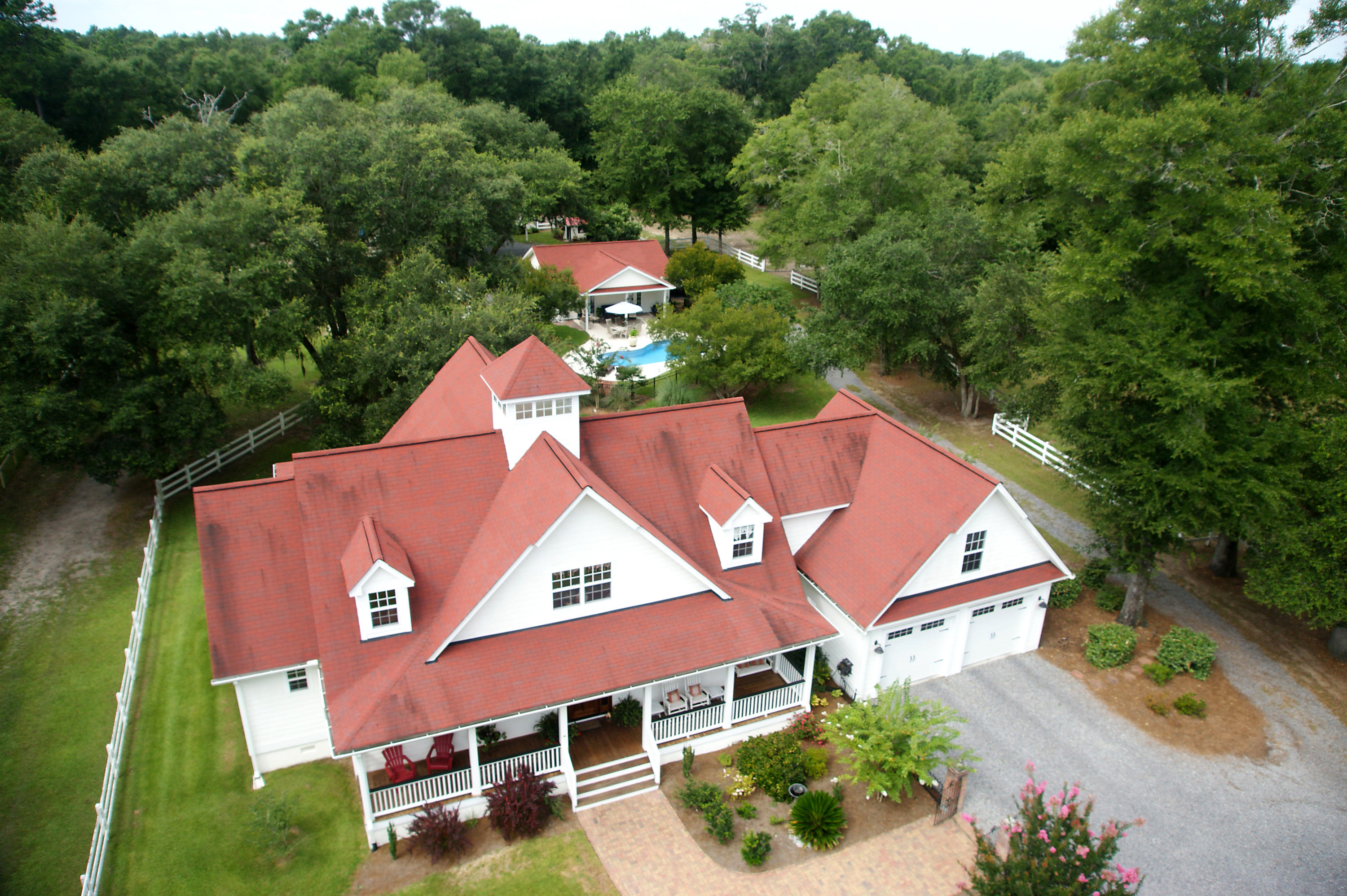 5207 County Line Road Ravenel, SC 29470 - Photo 41 of 43 Bird's View