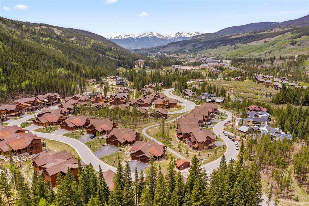 874 Independence Road, Unit 874 Keystone, CO 80435 - Photo 35 of 35 a view of a city with mountains in the background