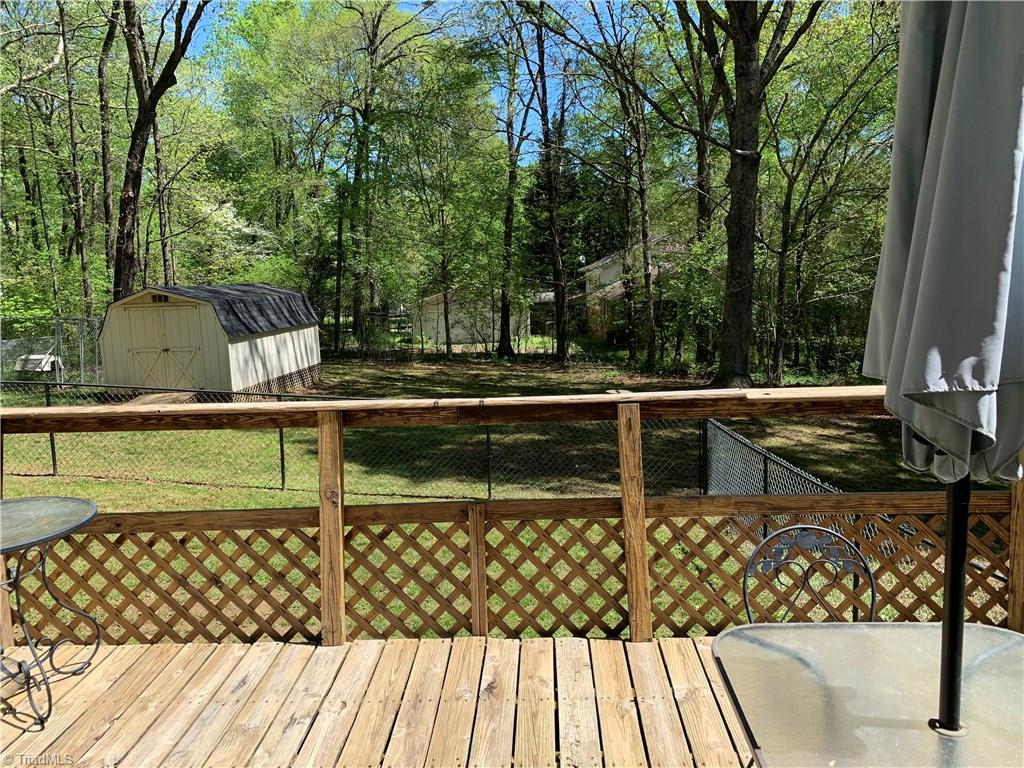 3896 Lewiston Road Summerfield, NC 27358 - Photo 12 of 16 View from deck of private backyard.