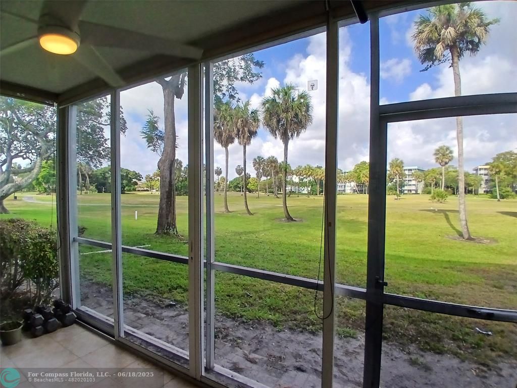 907 Cypress Terrace, Unit 104 Pompano Beach, FL 33069 - Photo 24 of 40 a view of outdoor space and balcony