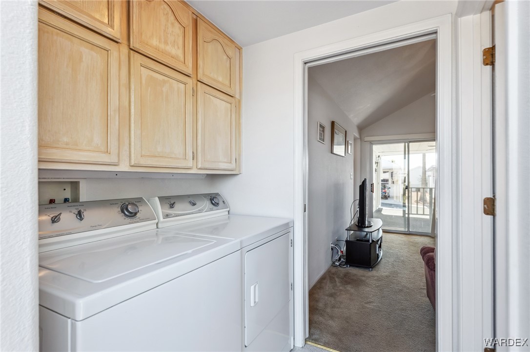 2000 Ramar Road, Unit 211 Bullhead City, AZ 86442 - Photo 25 of 57 Laundry space with easy access to the hallway.