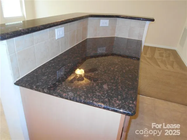 a close view of a sink