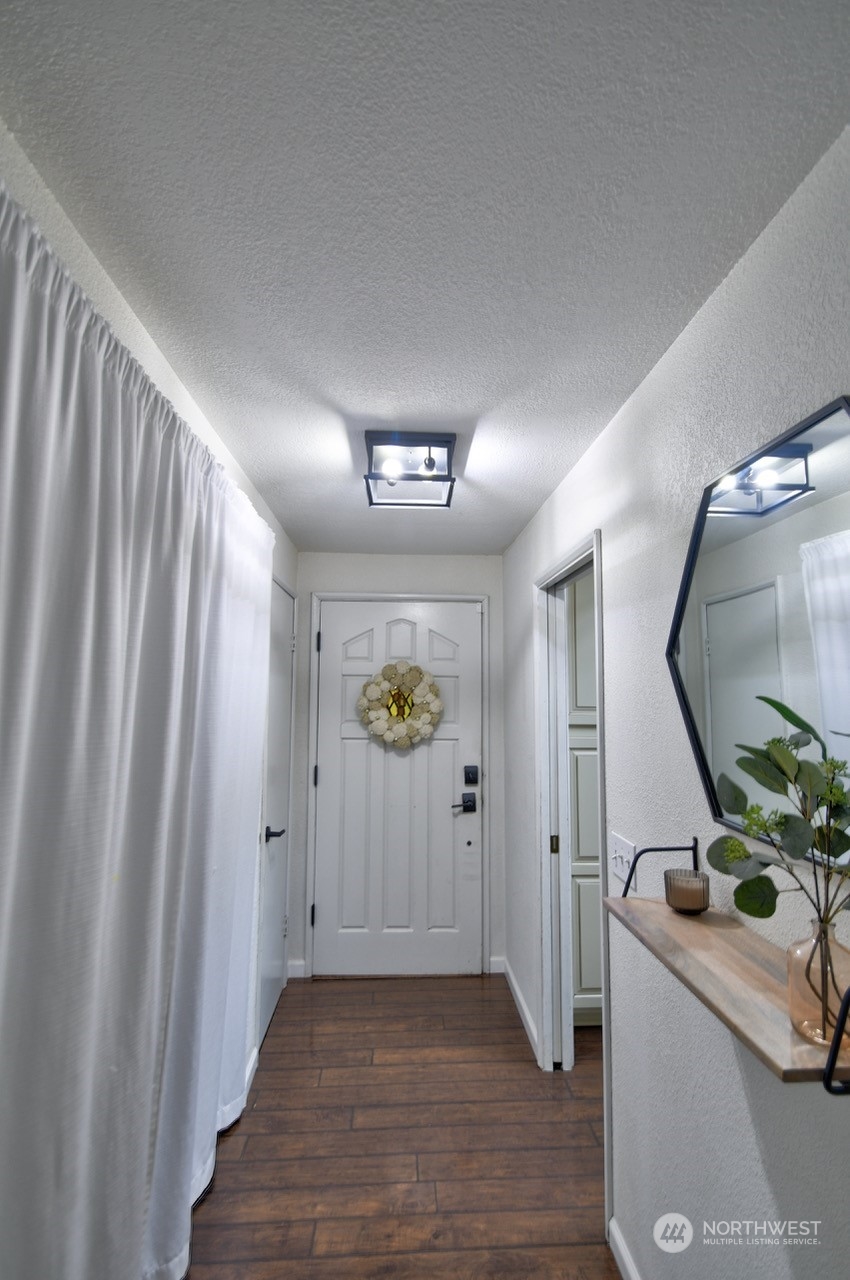 3110 Zenkner Valley Road Centralia, WA 98531 - Photo 5 of 40 a view of a hallway to a livingroom and a hallway