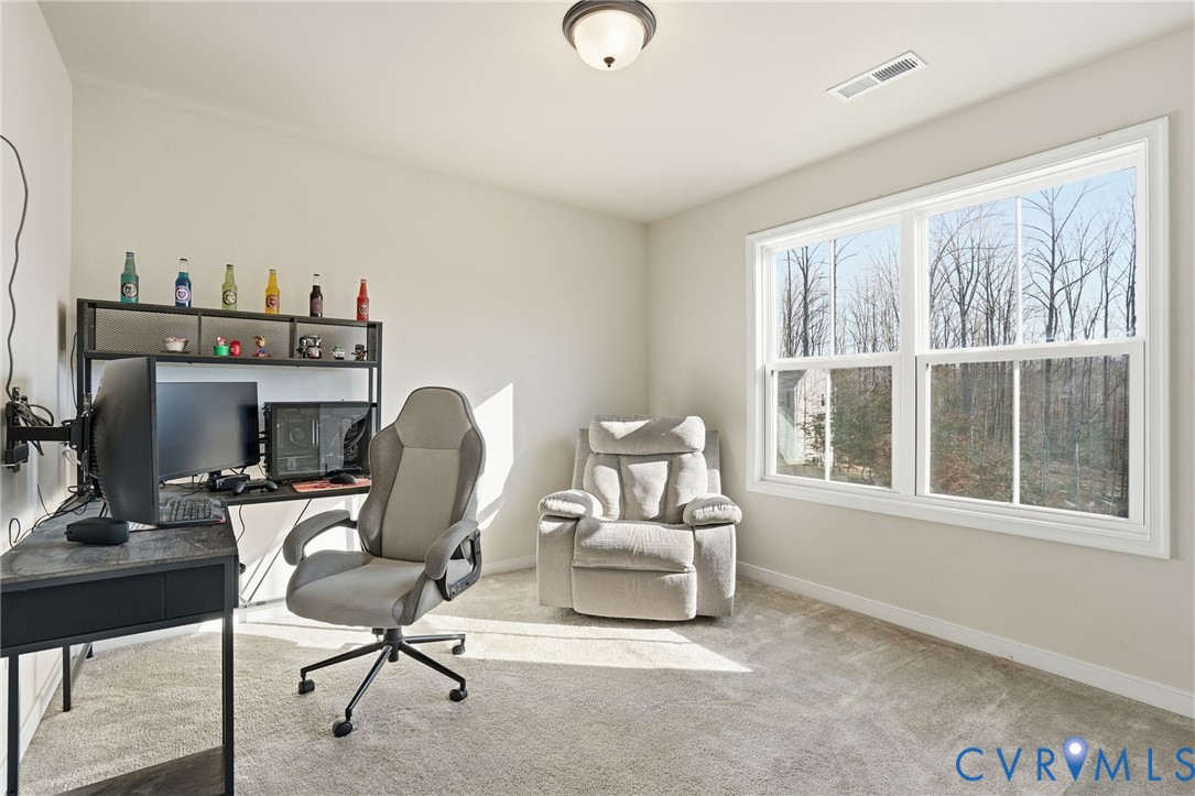 8494 Scouts Road Quinton, VA 23141 - Photo 24 of 27 Carpeted office space with baseboards