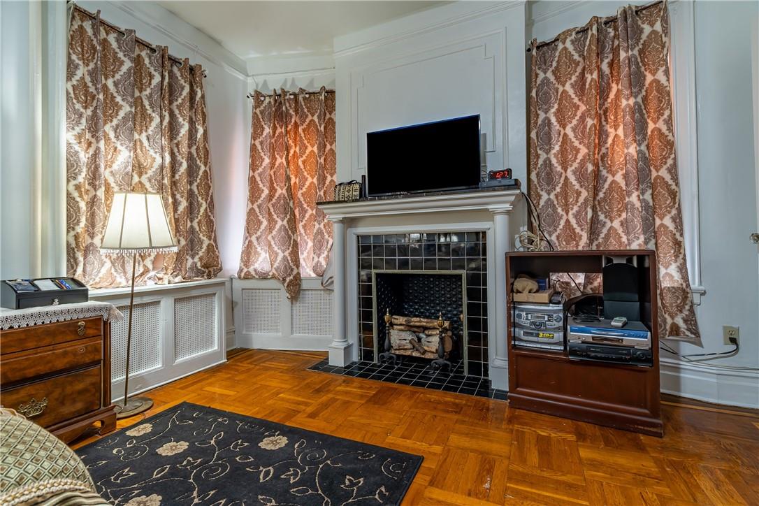 2744 Kingsbridge Terrace Bronx, NY 10463 - Photo 12 of 36 Unit 1 Master bedroom with fireplace