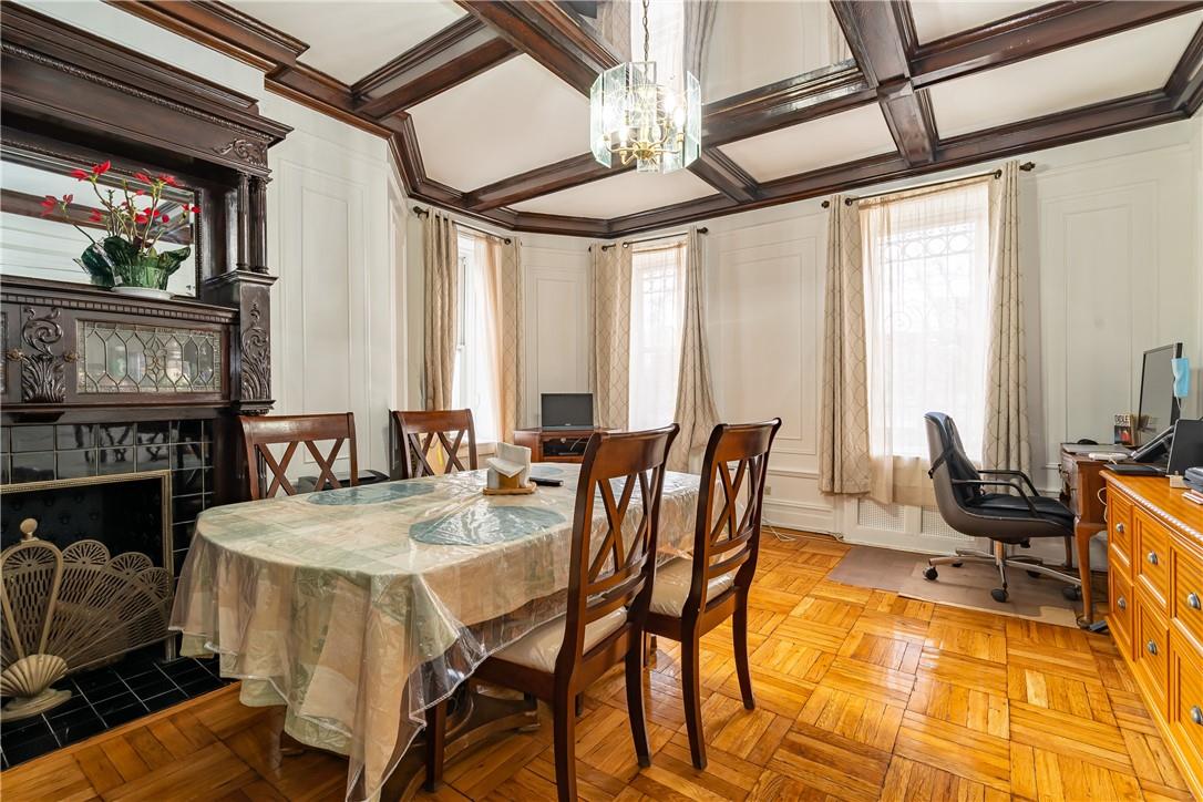 2744 Kingsbridge Terrace Bronx, NY 10463 - Photo 7 of 36 Unit 1 dining room with fireplace