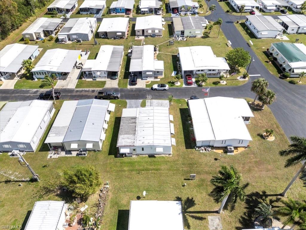 952 Days Lane North Fort Myers, FL 33917 - Photo 44 of 46 an aerial view of residential houses with outdoor space