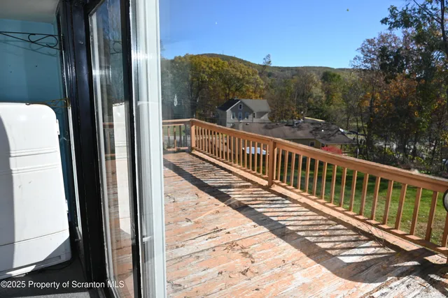 a backyard of a house