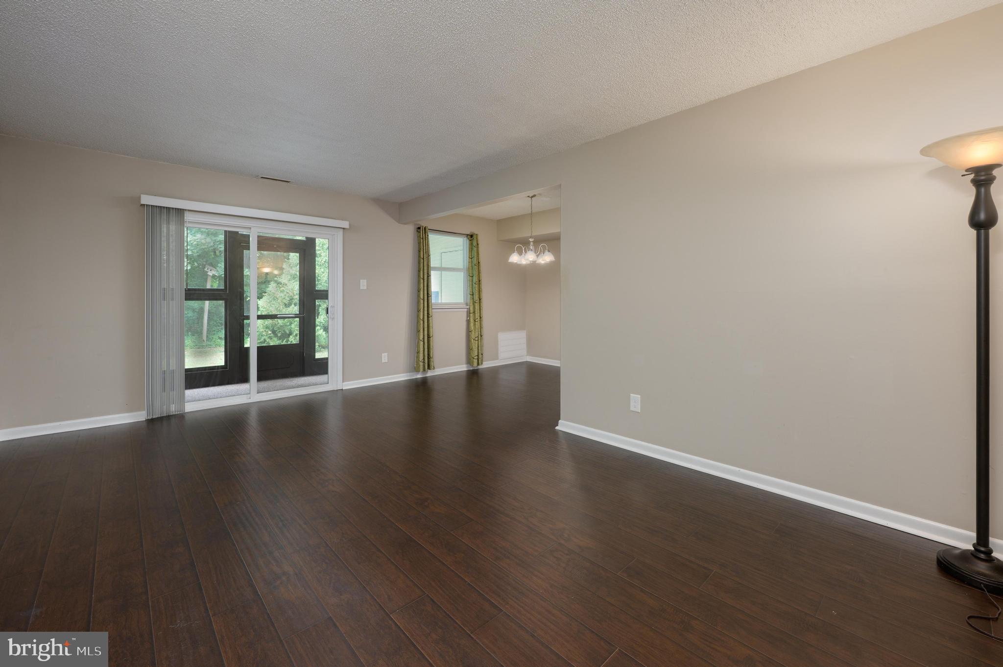 411 Stiles Avenue, Unit A7 Maple Shade, NJ 08052 - Photo 2 of 20 Large Living Room with Sliders to Sunroom