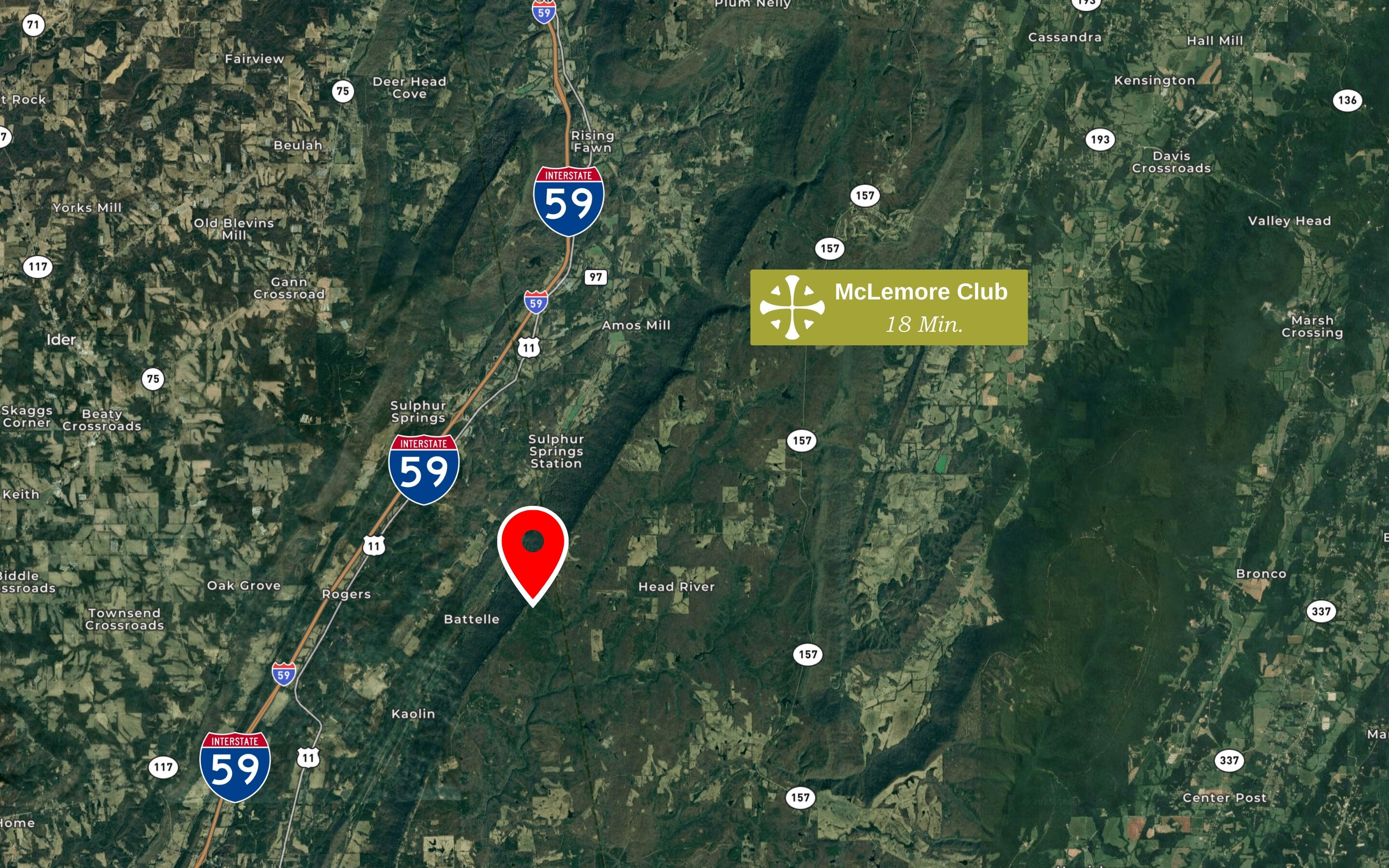 27471 County Road 89 Mentone, AL 35984 - Photo 53 of 57 Close to McLemore Club