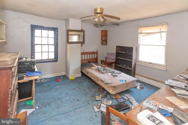 a view of a room with storage