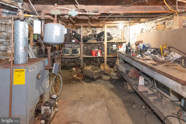 a backyard of a house