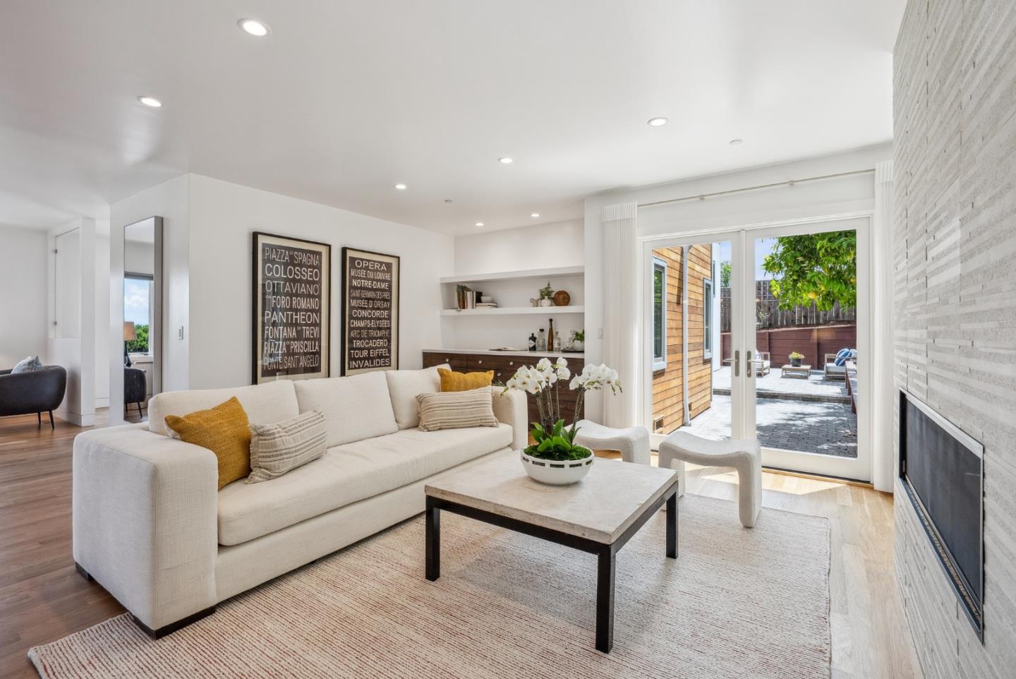 1 Millbrae Circle Millbrae, CA 94030 - Photo 32 of 110 a living room with furniture and a large window