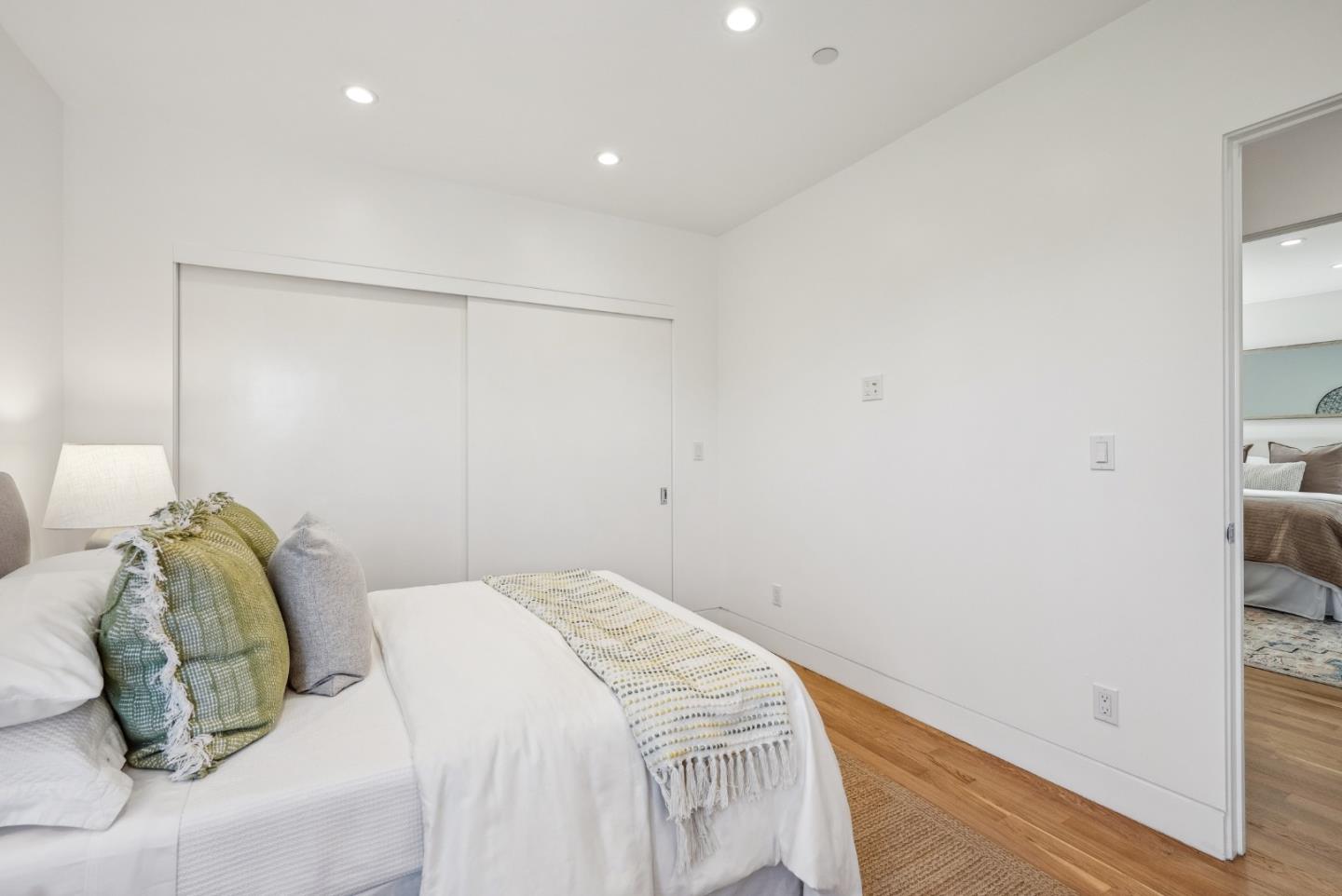 1 Millbrae Circle Millbrae, CA 94030 - Photo 41 of 110 a bedroom with a bed and a walk in closet