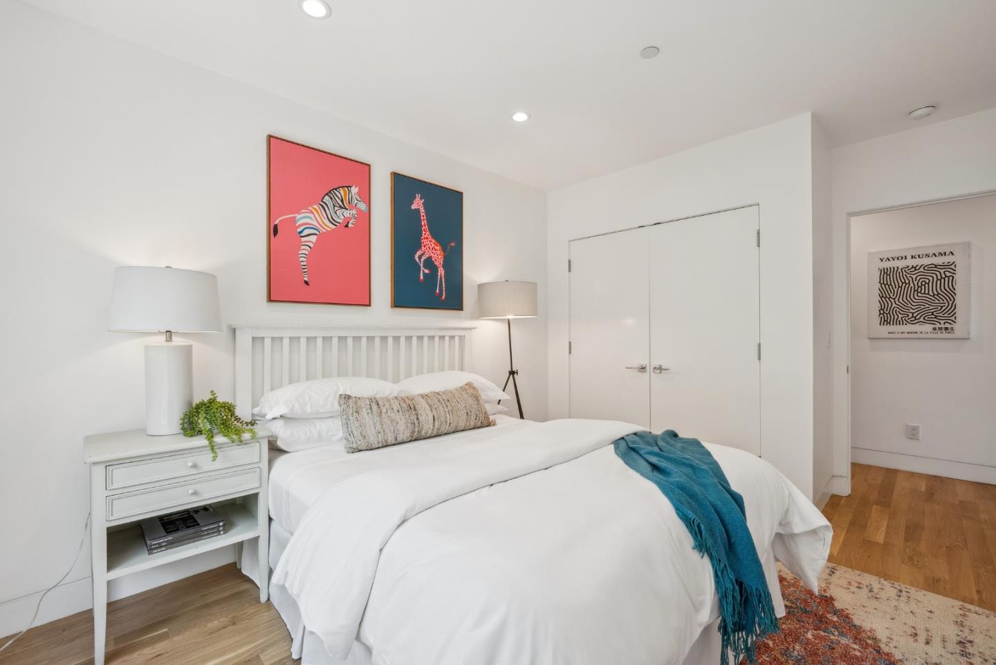 1 Millbrae Circle Millbrae, CA 94030 - Photo 58 of 110 a bedroom with a bed and a couch