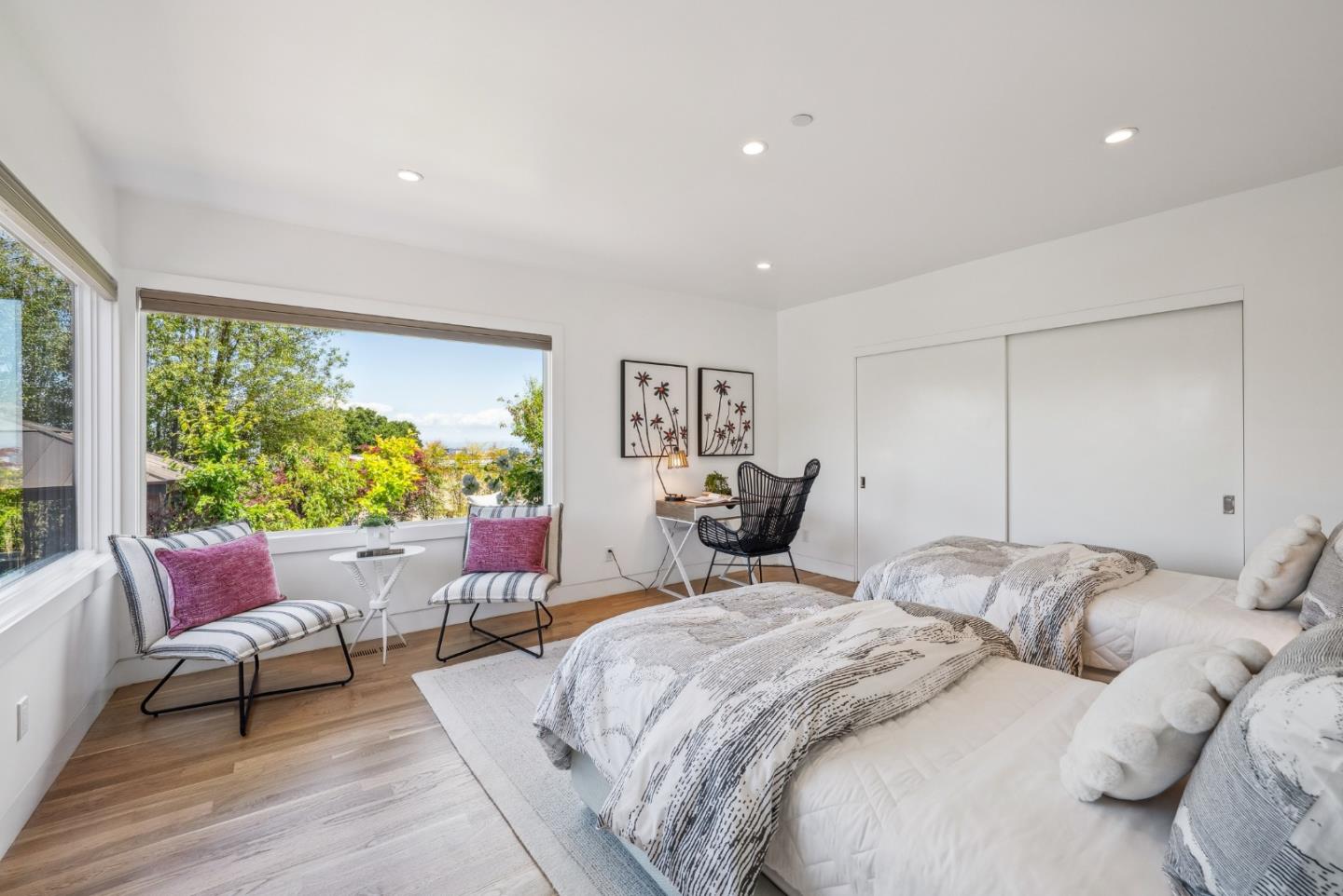 1 Millbrae Circle Millbrae, CA 94030 - Photo 61 of 110 a bed room with a bed and a couch