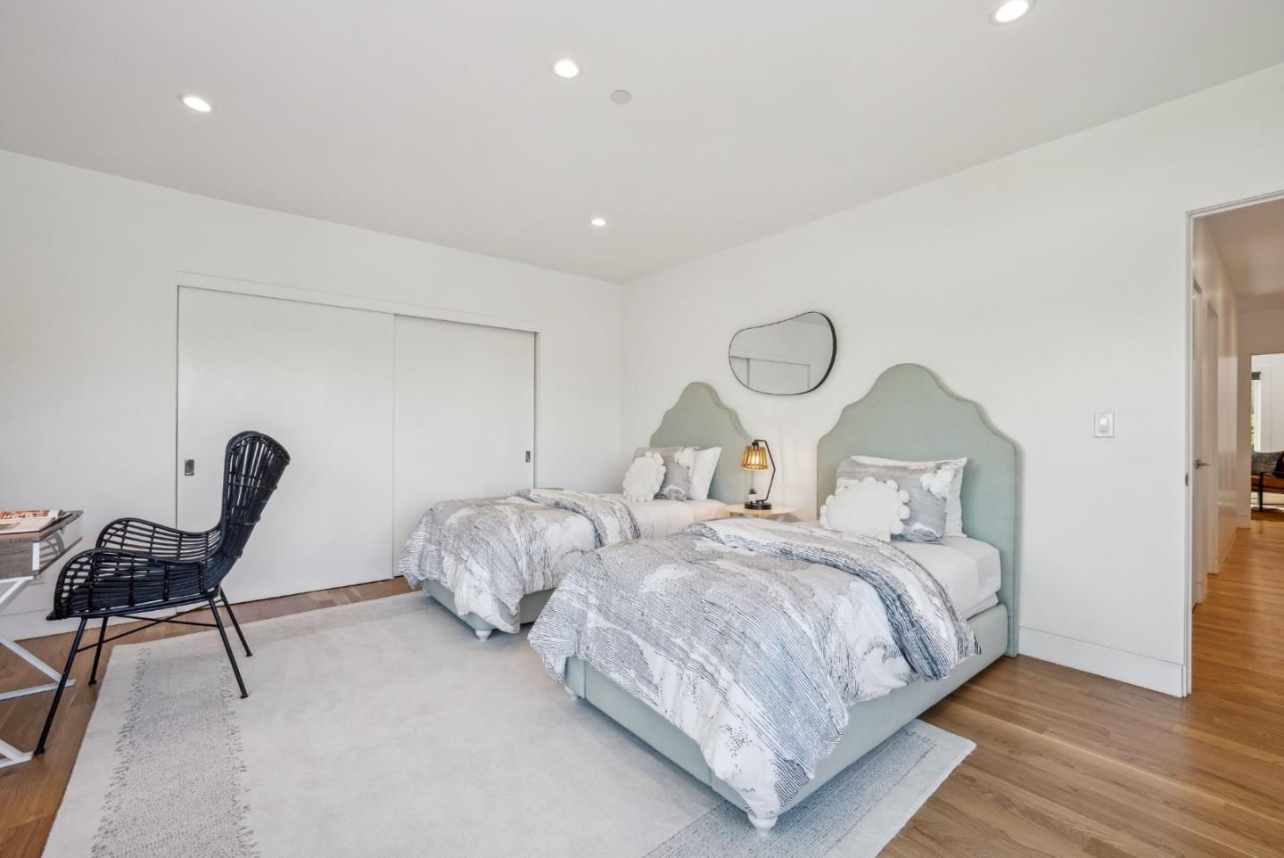 1 Millbrae Circle Millbrae, CA 94030 - Photo 65 of 110 a bedroom with two beds and a chair