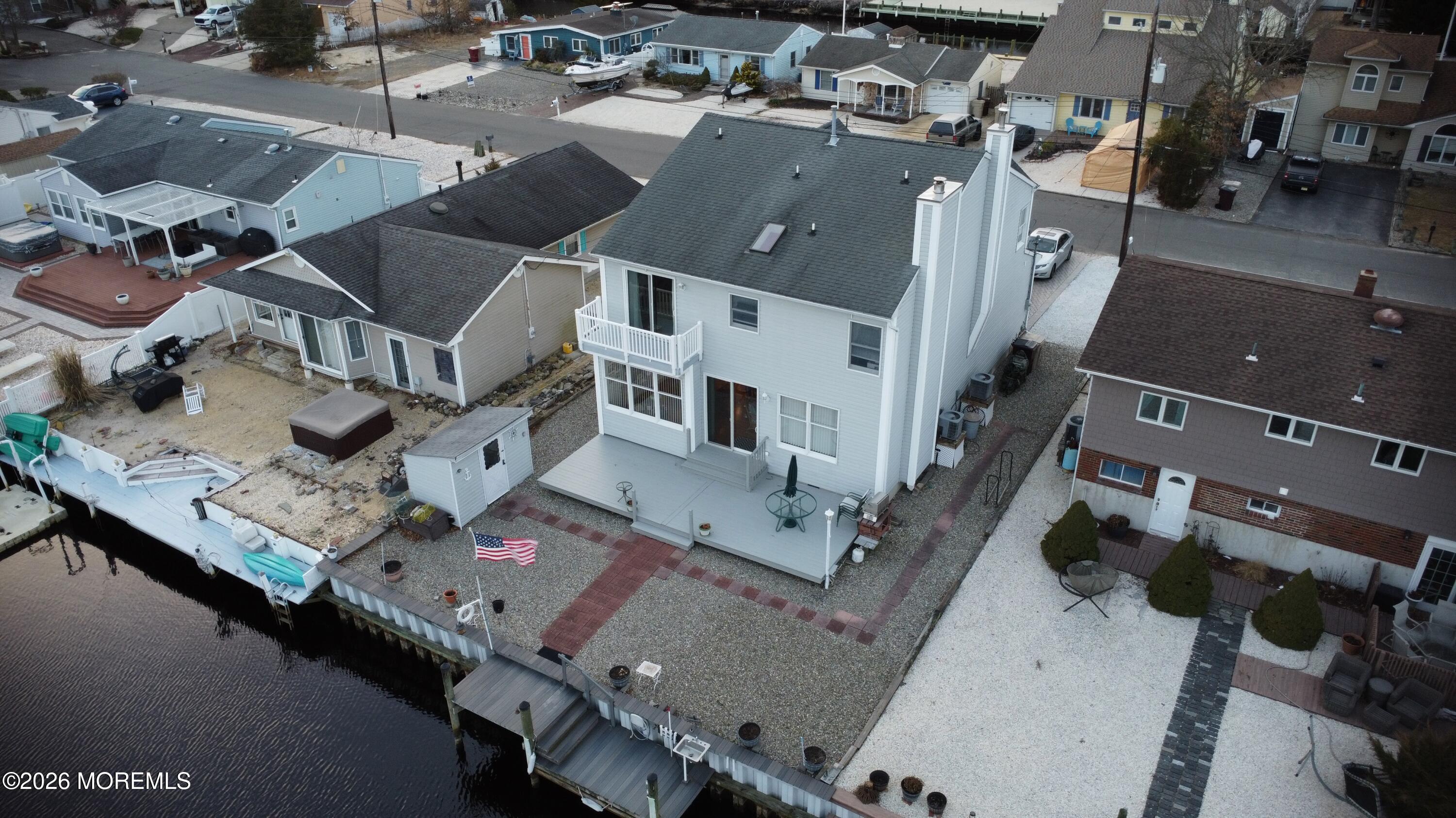 7 Albatross Point Bayville, NJ 08721 - Photo 23 of 56 an aerial view of residential houses with outdoor space