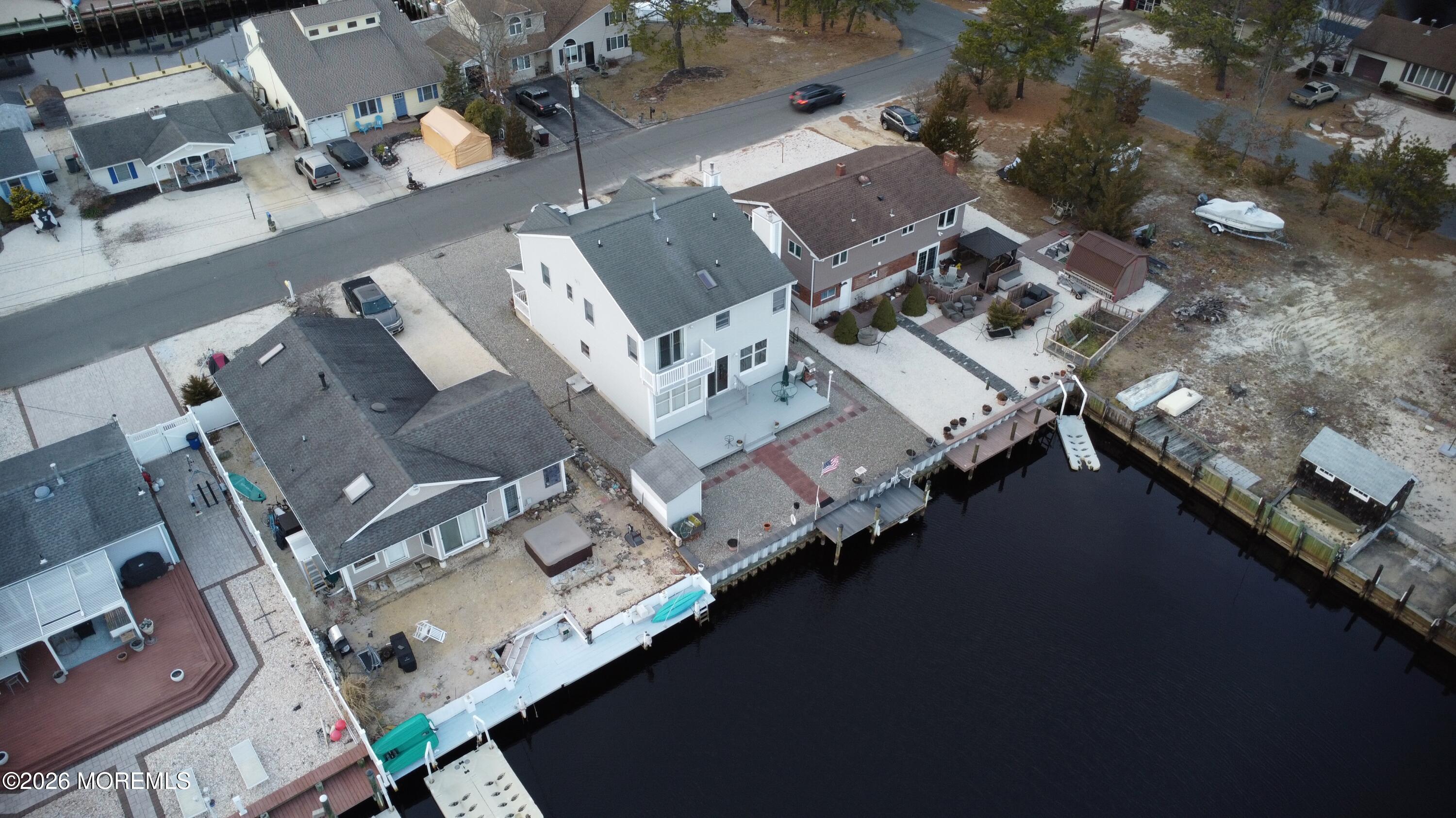 7 Albatross Point Bayville, NJ 08721 - Photo 25 of 56 an aerial view of residential houses with outdoor space
