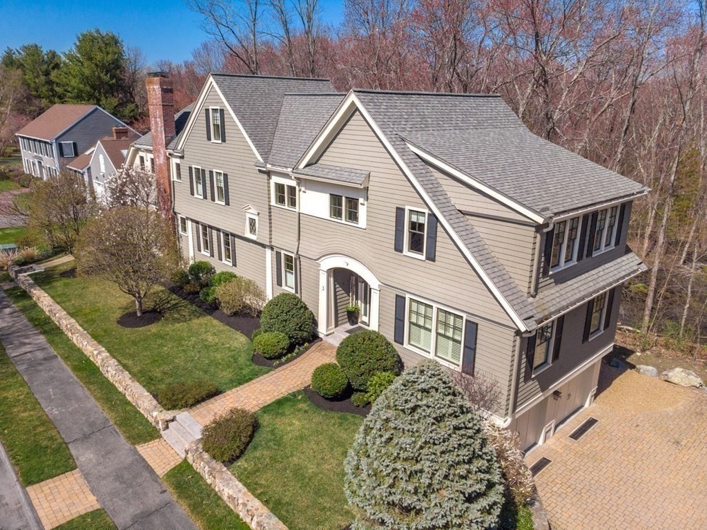 3 Solomon Pierce Road Lexington, MA 02420 - Photo 18 of 18 a view of a white house next to a yard with large trees