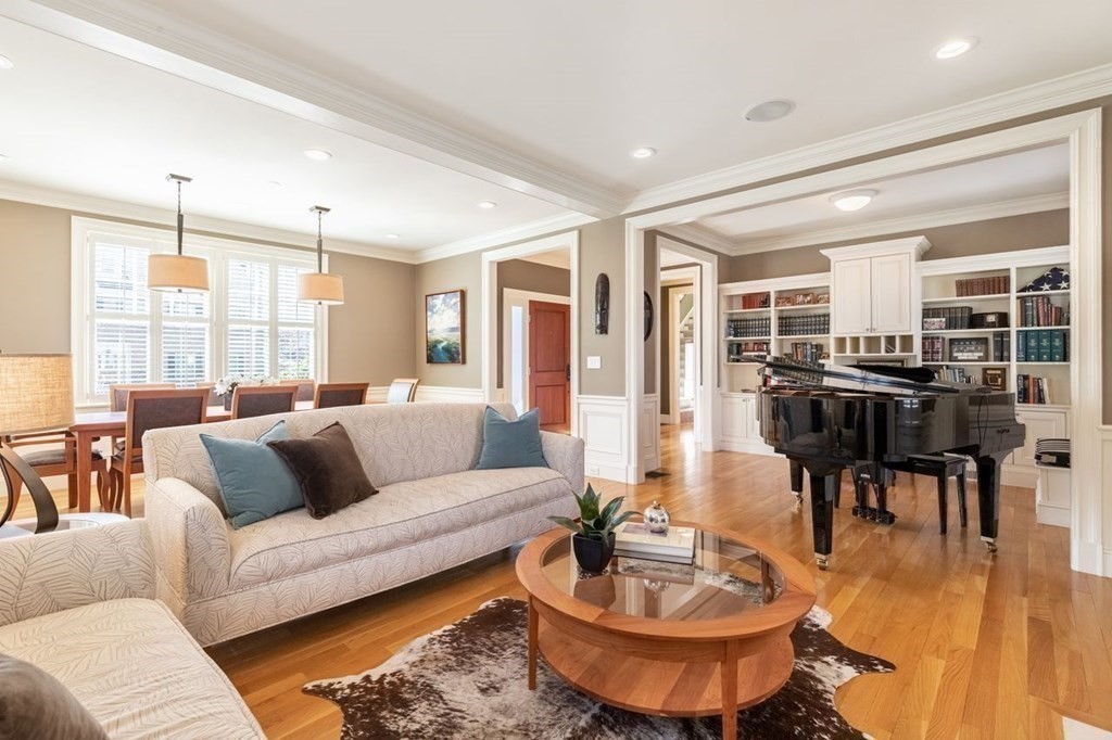3 Solomon Pierce Road Lexington, MA 02420 - Photo 6 of 18 a living room with furniture and a large window