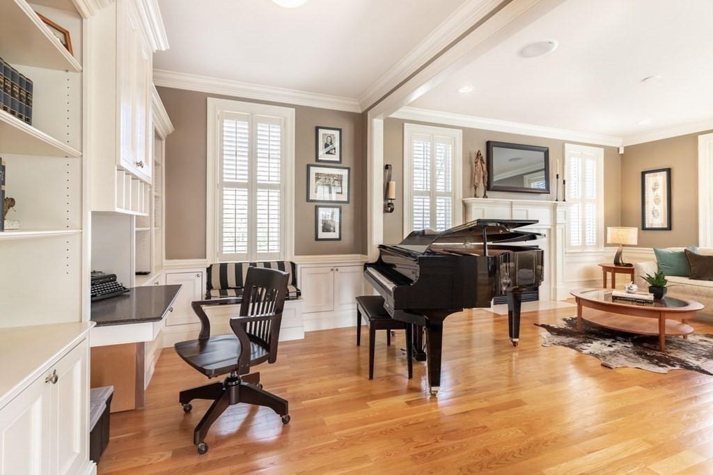 3 Solomon Pierce Road Lexington, MA 02420 - Photo 8 of 18 a living room with furniture and a large window