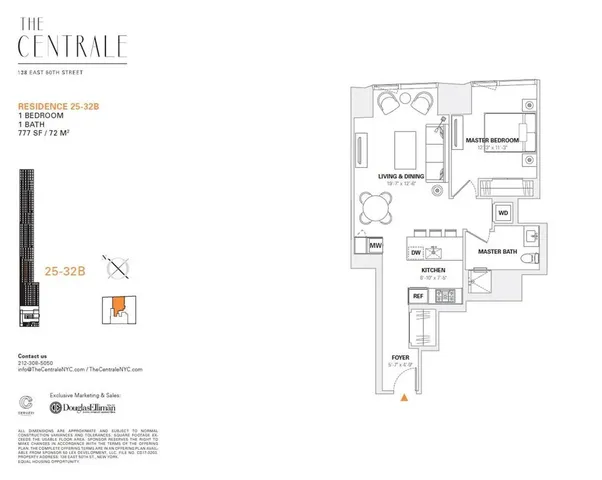 $7,000 | 138 East 50th Street, Unit 29B | Midtown East