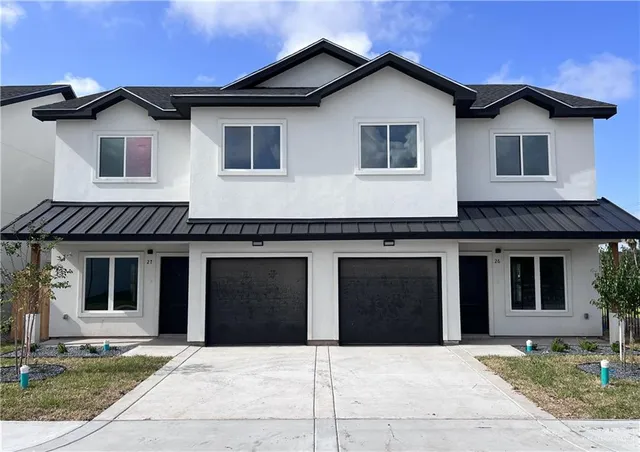 a house with a outdoor space
