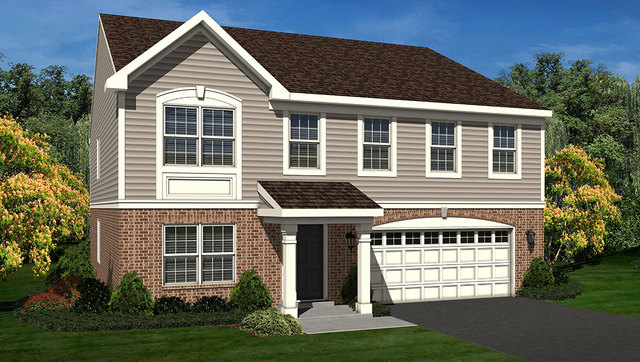 1994 Stapleton Road New Lenox, IL 60451 - Photo 1 of 16 a front view of a house with a yard
