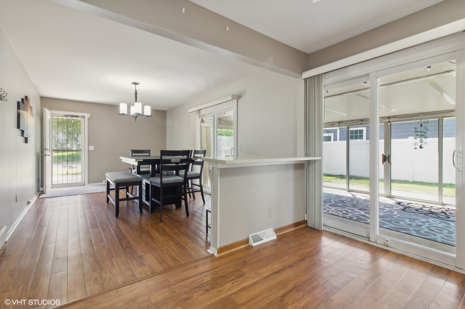 16 Old Post Road Montgomery, IL 60538 - Photo 7 of 21 a view of a dining room with furniture window and wooden floor