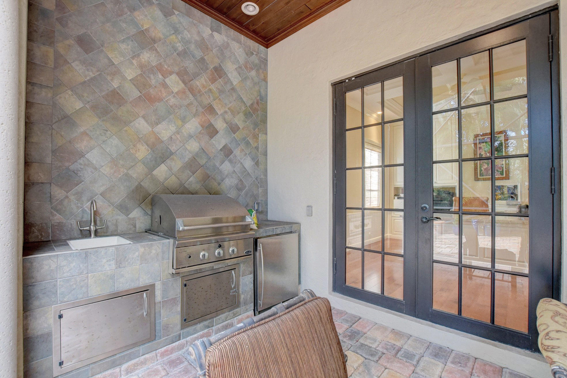 130 Southeast Spanish Trail Boca Raton, FL 33432 - Photo 54 of 66 Built -in Outdoor Kitchen