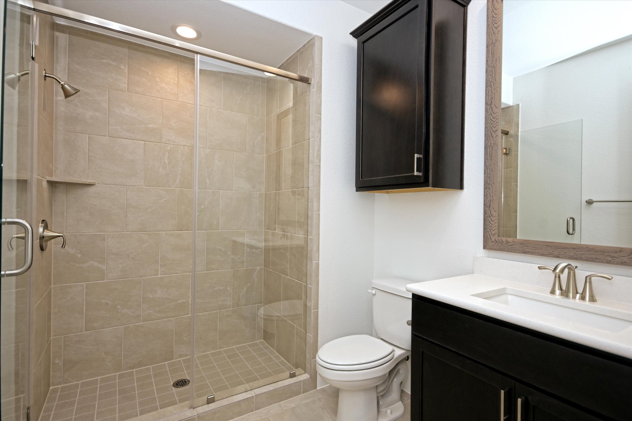 217 Scofield Avenue Georgetown, TX 78626 - Photo 24 of 31 a bathroom with a sink and a mirror